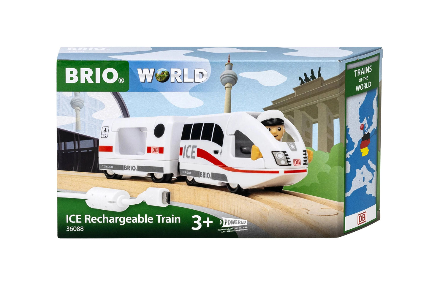 Brio World Travel ICE USB rechargeable train - Imperfect box