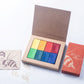 Apiscor Block Crayons (pack of 8) Waldorf colours