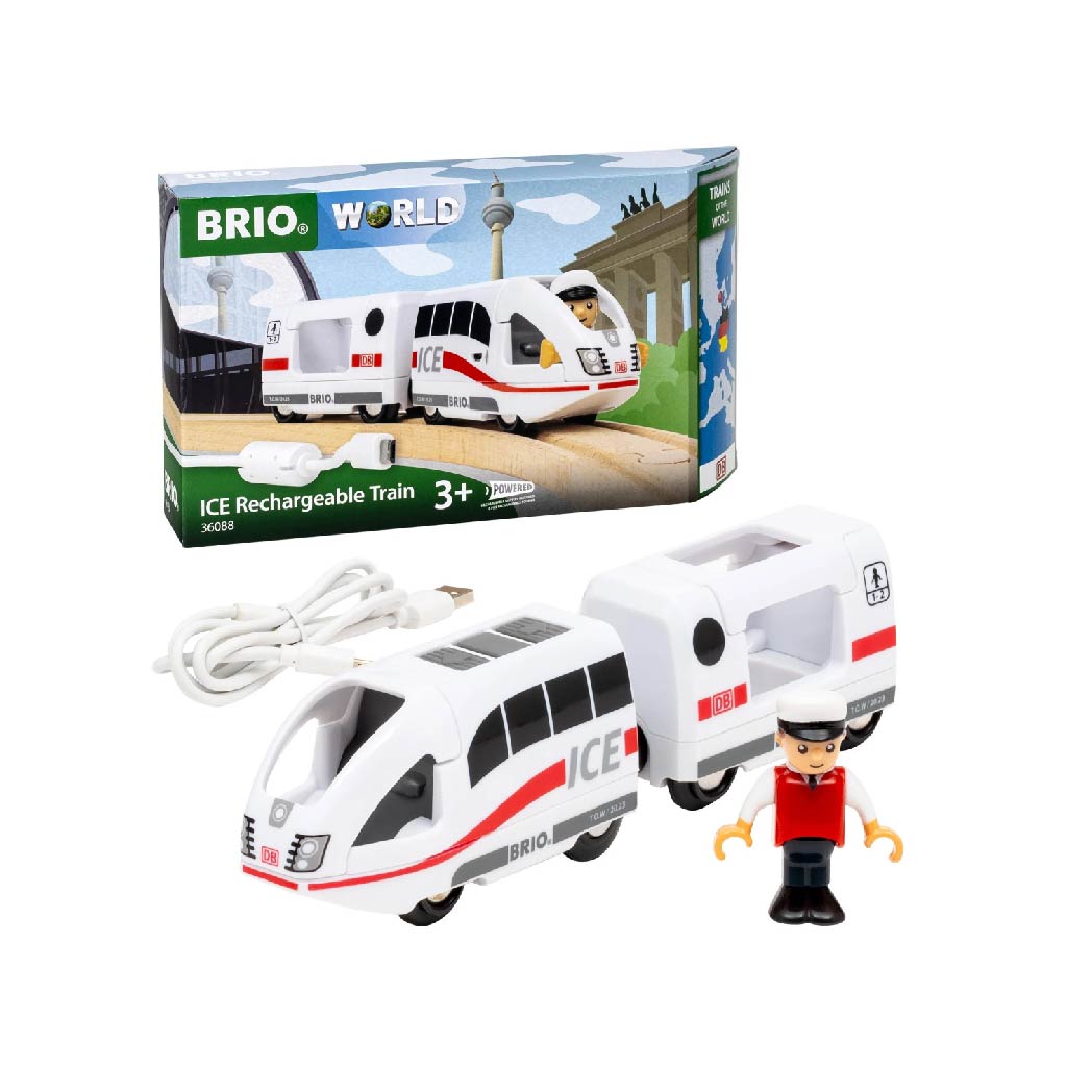 Brio World Travel ICE USB rechargeable train