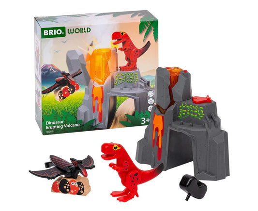 Brio World Dinosaur Erupting Volcano