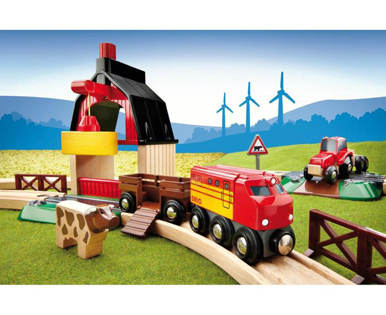 Brio World Farm set