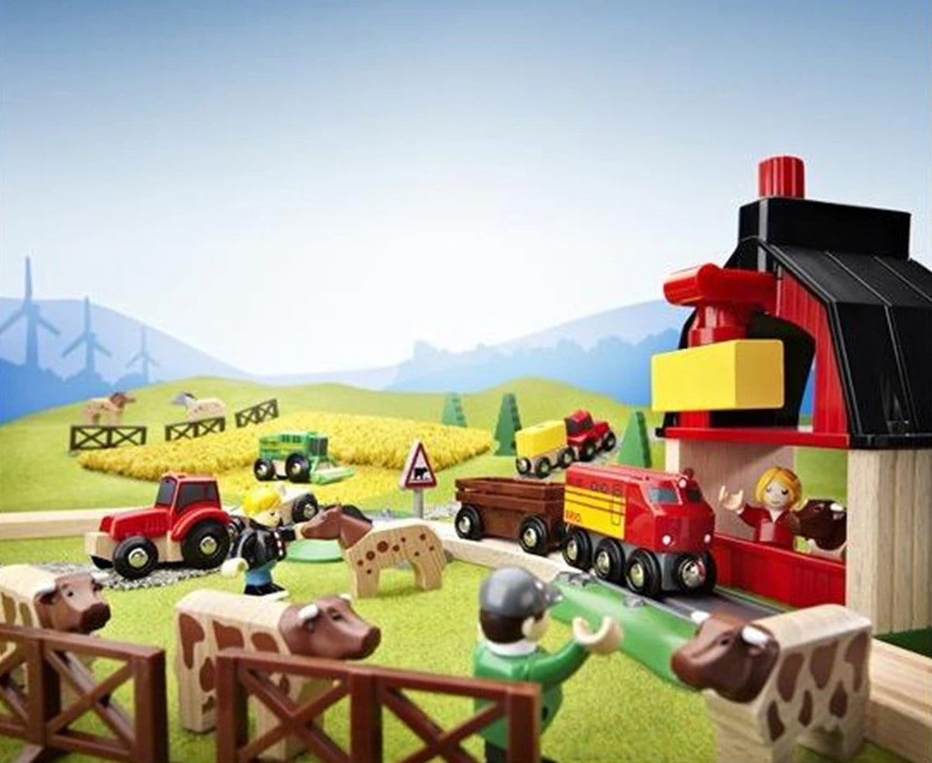 Brio World Farm set