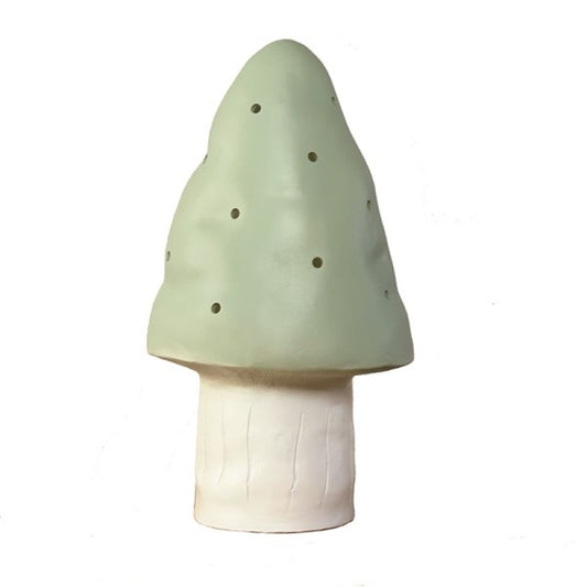 Heico almond green mushroom night light - lamp