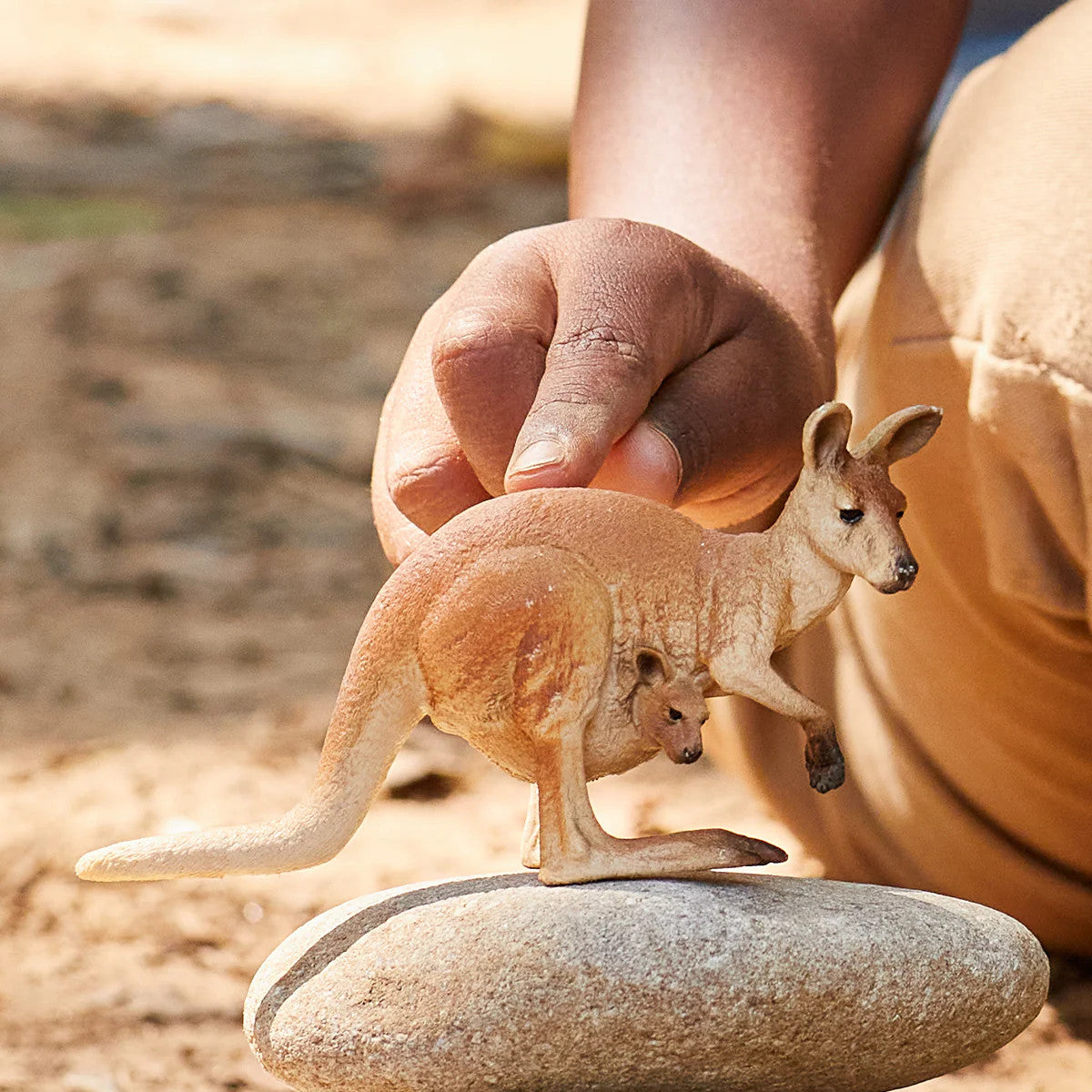 Schleich Kangaroo with Joey