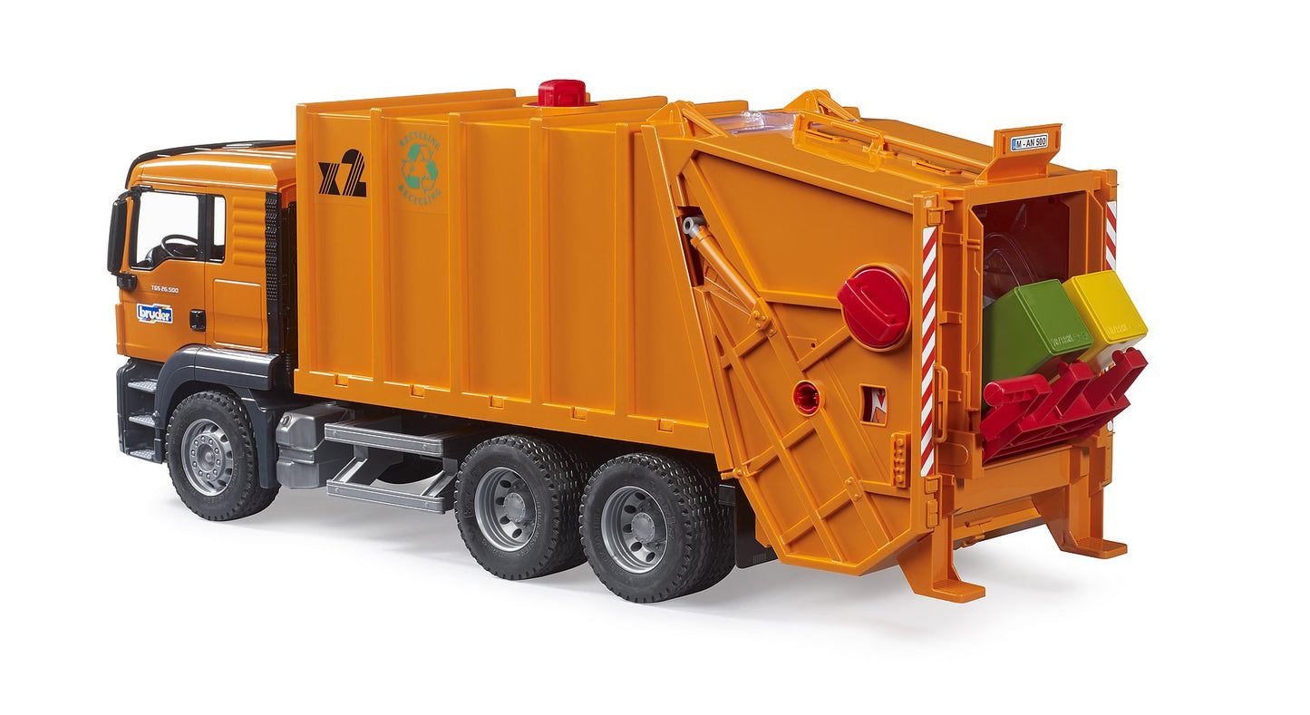 Bruder Commercial MAN TGS Garbage truck (orange)