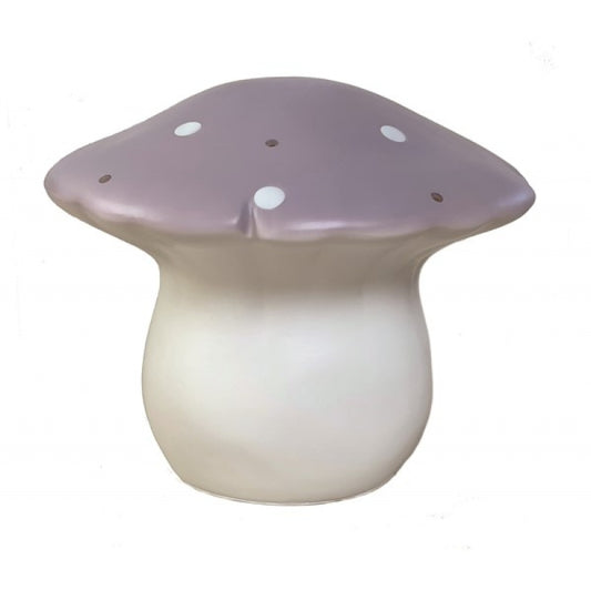 Heico Lavender medium mushroom night light - lamp