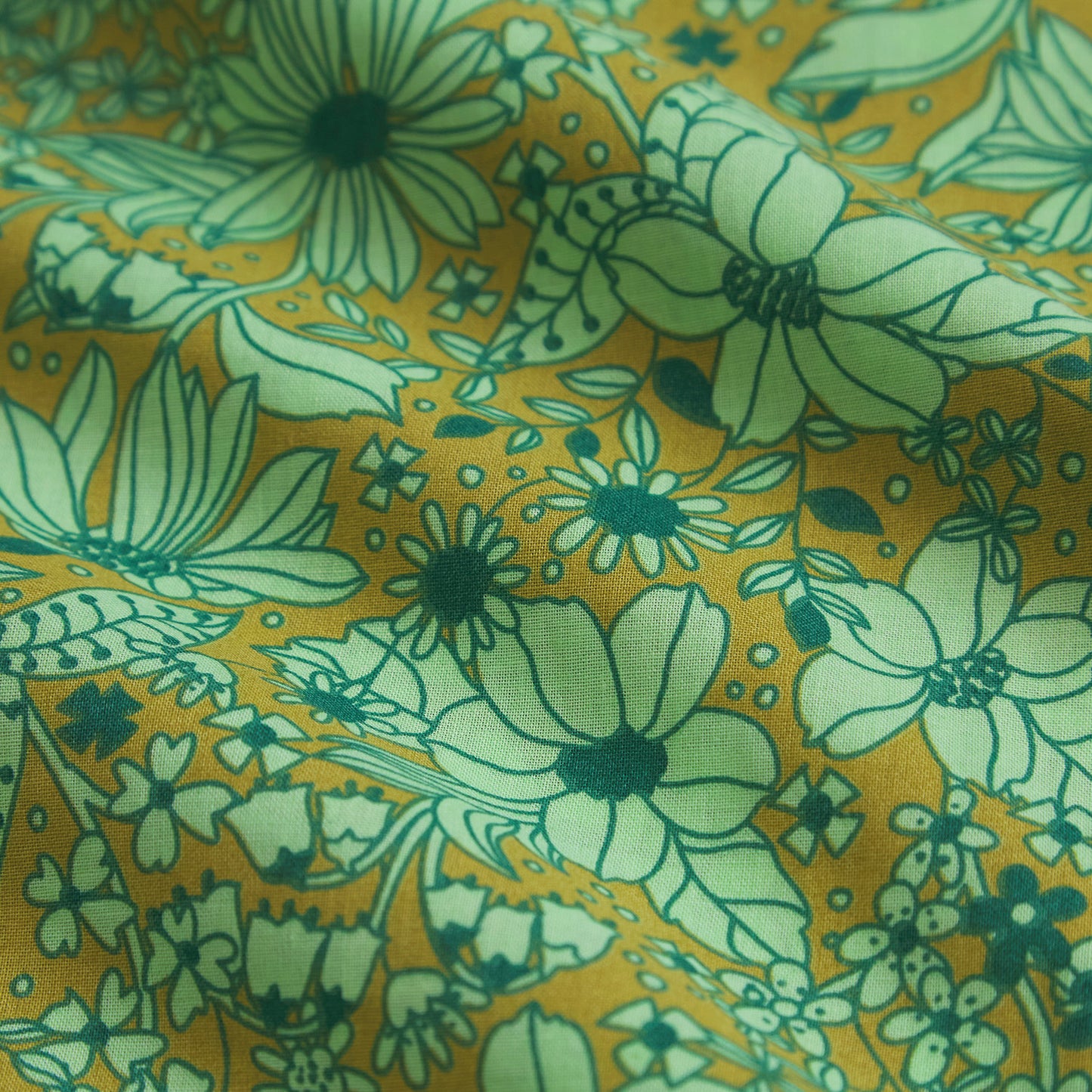 Evette | Cotton Cot Sheet | Olive