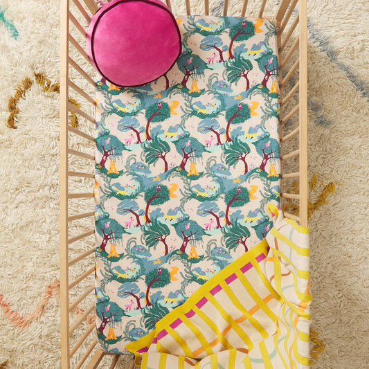 Jarvis | Cotton Cot Sheet