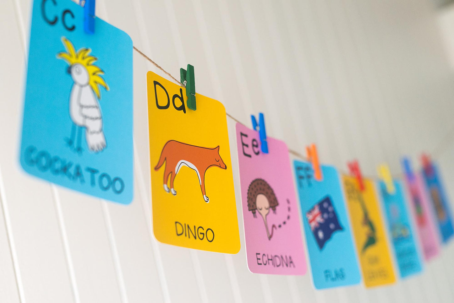 Australia A-Z Alphabet Flash Cards