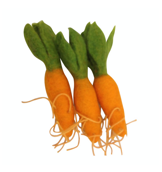 Felt Carrots